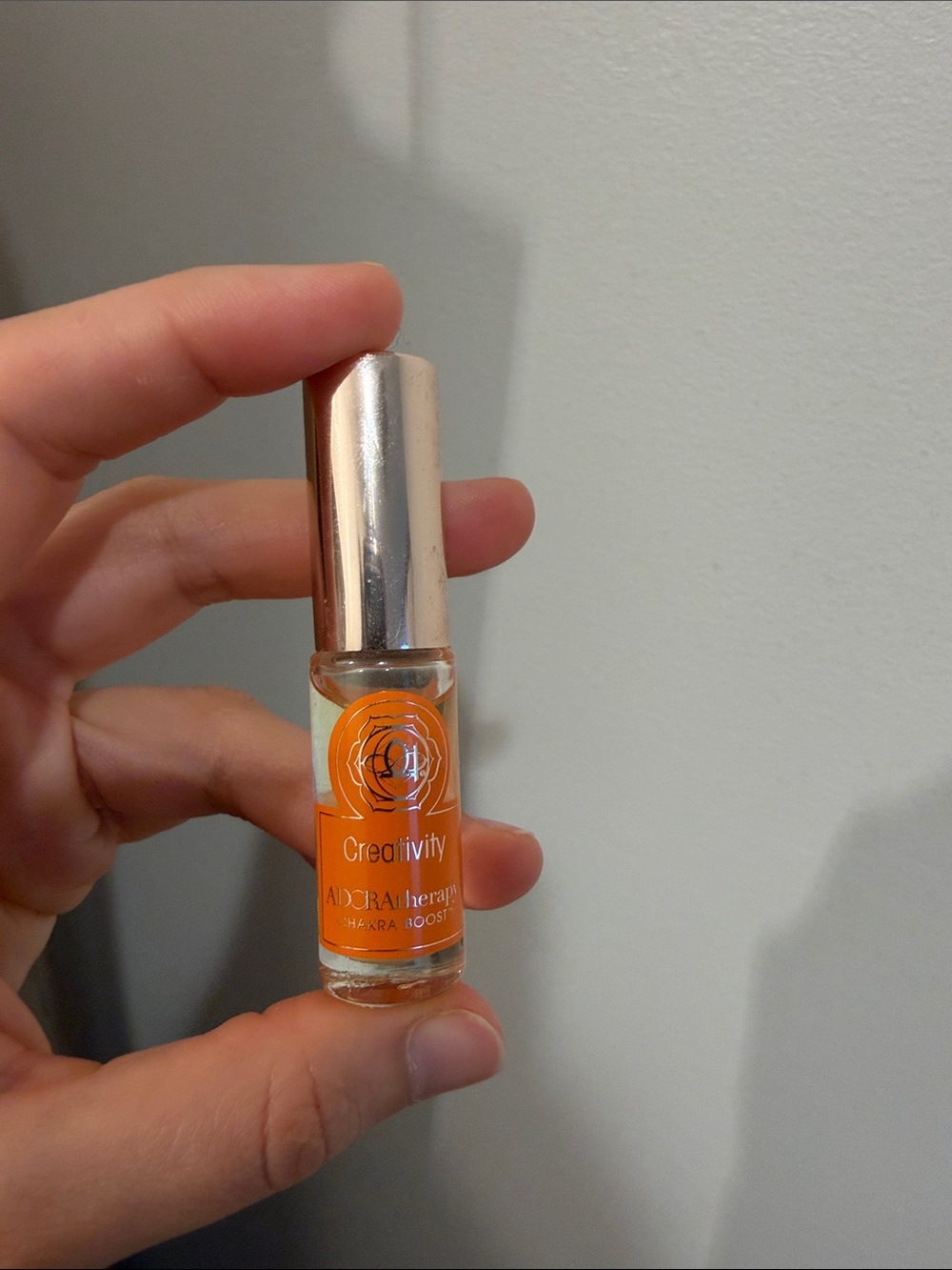 therapy Creativity Roller - Orange with Silver Cap